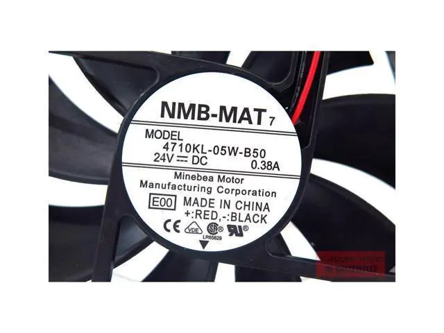 Alt view image 6 of 6 - NMB -MAT 4710KL-05W-B50 12025 0.38A 24V inverter cooling fan new