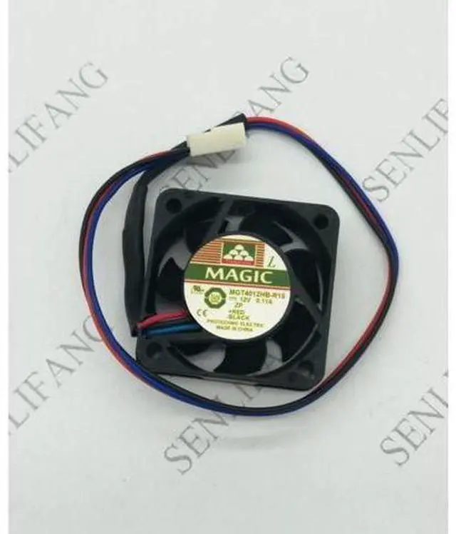 Main image of for MGT4012HB-R15 4015 12V 40*40*15MM 0.11A 3 wire ball cooling fan,