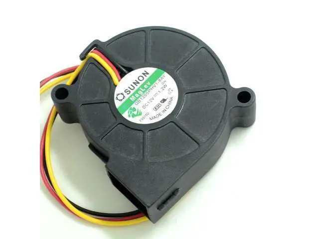 Alt view image 5 of 6 - New GB1205PHV1-8AY F.GN 5015 5cm 12V 1.2W magnetic bearing cooling fan 50*50*15mm