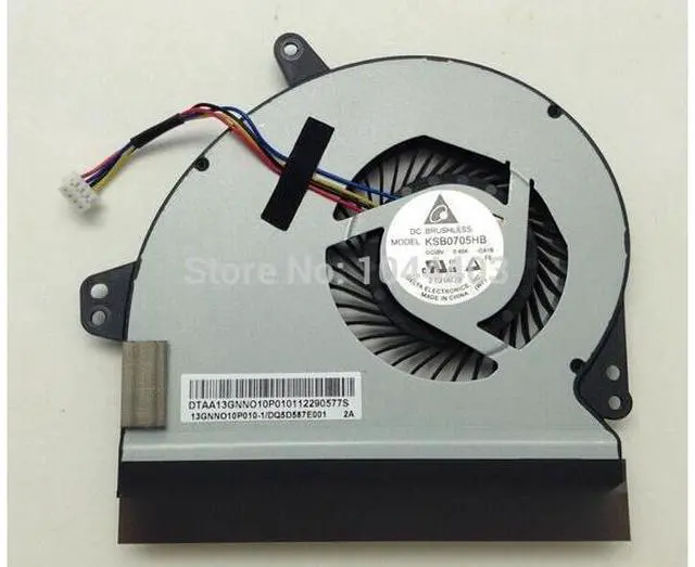 Main image of Laptop CPU Cooling Fan for Asus X501 X501A X501A-BSPDN22 X501A-DH31 HPD121H X501A-SI30403X 13GNNO10P010 KSB0705HB CA1B