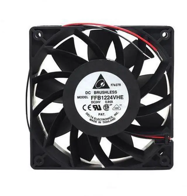 Main image of 1pcs FFB1224VHE 24V 0.84A 12CM 12038 120*120*38mm inverter cooling fan