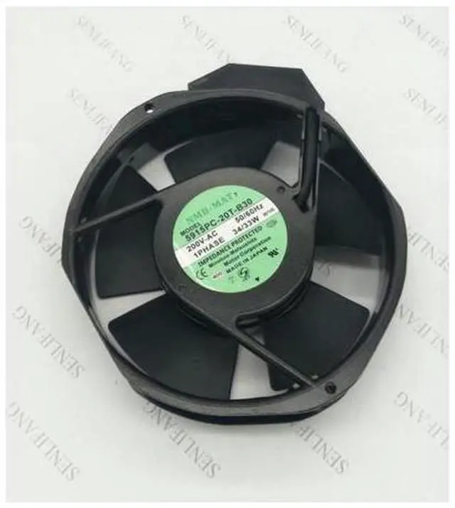 Main image of 5915PC-20T-B30 B00 AC 200V 34W 172X150X31mm Server Cooler Fan