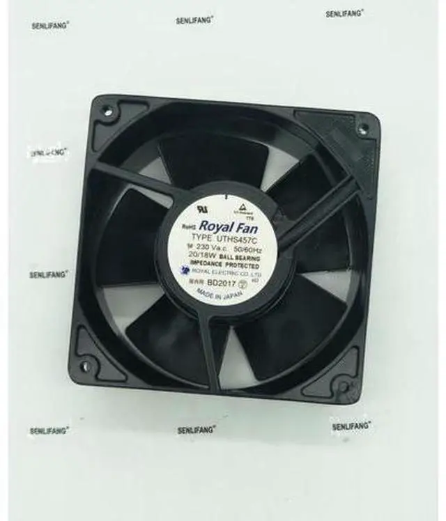 Main image of UTHS457C 230V original ROYAL FAN 120 * 120 * 38MM all-metal high-temperature fan