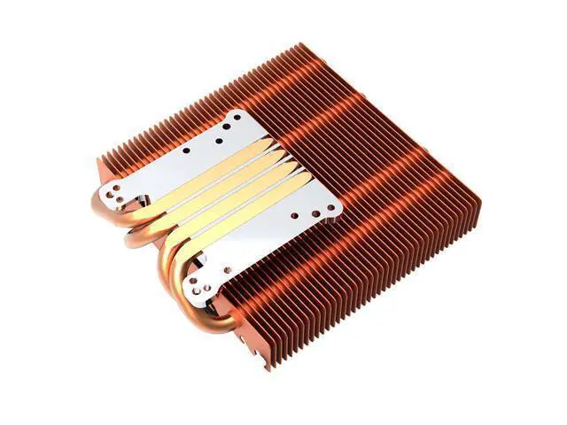 Alt view image 2 of 5 - K101F 4*6mm heatpipe copper plating heatsink Graphics card cooler 100mm quiet fan VGA cooling GPU radiator 3pin & Molex