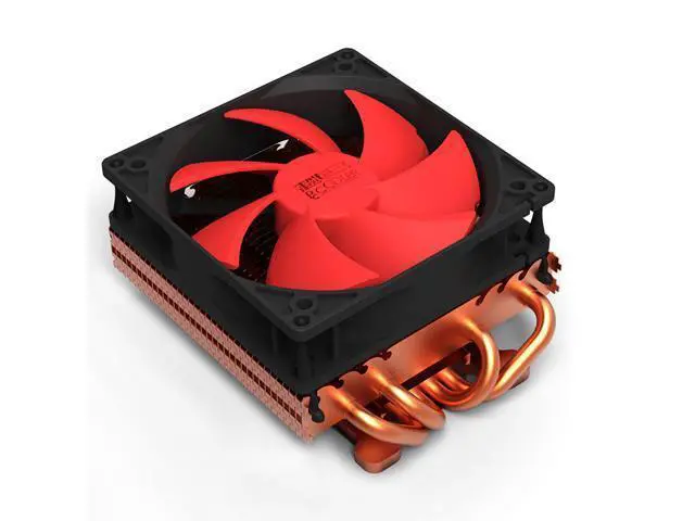 Alt view image 4 of 5 - K101F 4*6mm heatpipe copper plating heatsink Graphics card cooler 100mm quiet fan VGA cooling GPU radiator 3pin & Molex