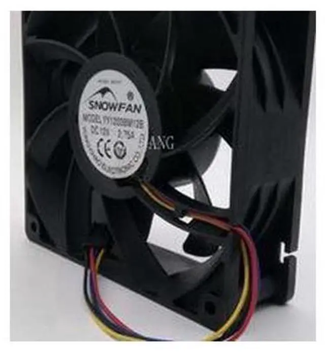 Main image of For SNOW FAN YY12038M12B DC 12V 2.75A 120x120x38mm 4-Wire Server Square Fan