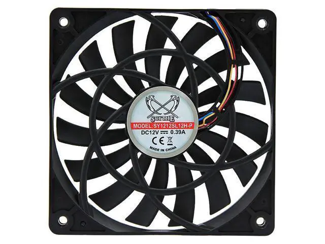 Alt view image 4 of 4 - Scythe Slip Stream 120 mm Slim Case Fan SY1212SL12H-P PWM 12CM 2000 PWM