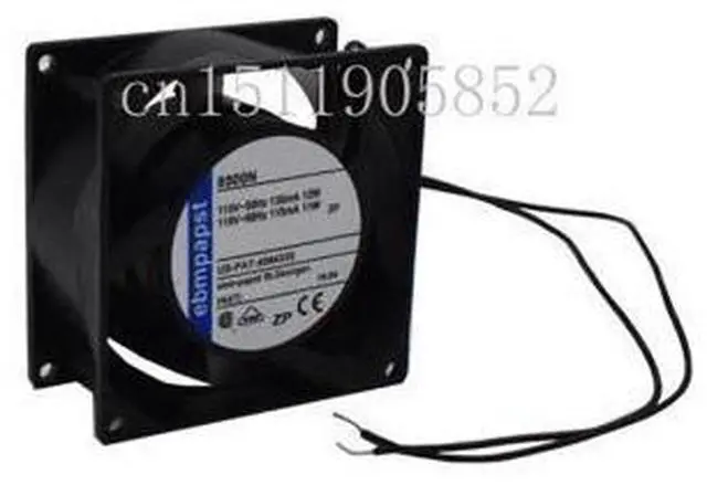 Main image of New Original ebmpapst TYP 8500 N 115v full metal high temperature fan 8500N TYP8500N