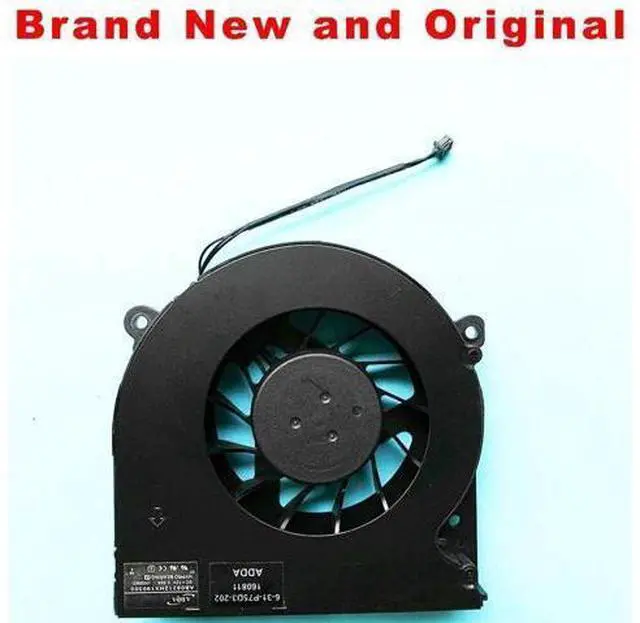 Main image of New Original cpu fan for HASEE GX10-SP7S1 zx7-sp5d1\/CP75S02\/CP5S1 6-31-P75D3-202 P75D3 cooling fan cooler AB08212HX190300 00DM2