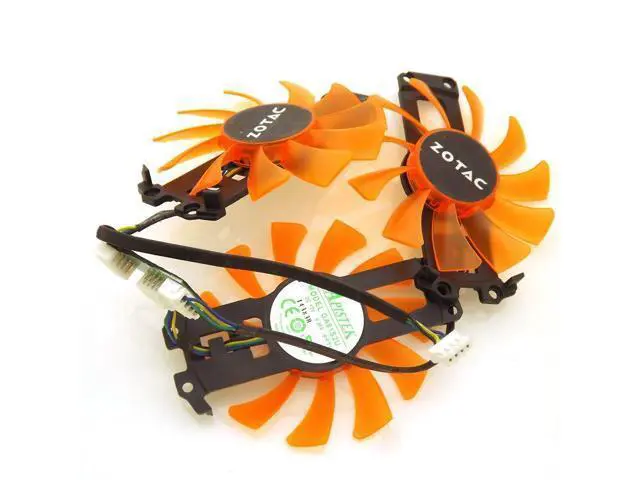 Alt view image 3 of 6 - 3pcs/lot GA81S2U 12V 0.38A 4Wire 4Pin VGA Fan For ZOTAC GTX 980-4GD5 AMP HA Graphics Card Cooler Cooling Fan