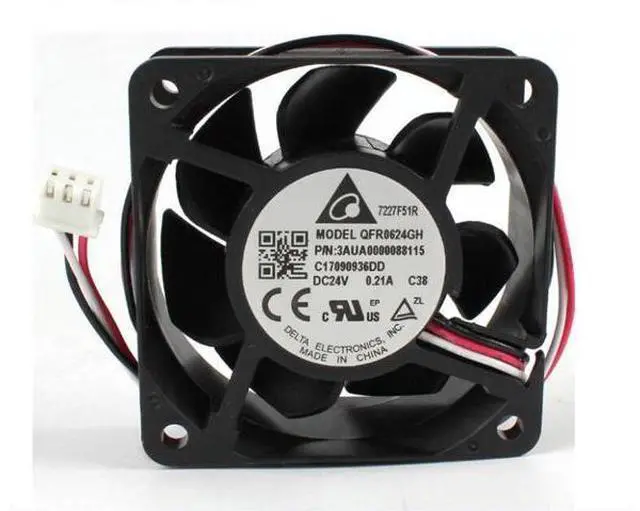 Main image of Original DELTA Delta 3AUA0000088115 6025 24V 0.21A 6CM ABB original inverter fan 6025mm Axial fan