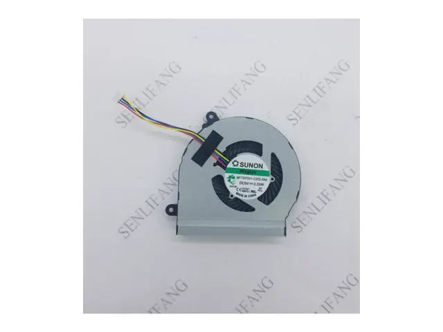 Alt view image 2 of 2 - For ASUS VivoPC VM62 For Suono MF75070V1-C250-S9A DC5V 2.25W 4-Pin 4Wire CPU Cooling Fan