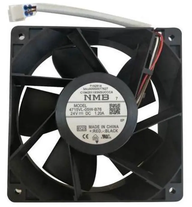 Main image of Original NMB fan 4715VL-05W-B76-EQ3 12038 24V 1.20A original plug inverter fan