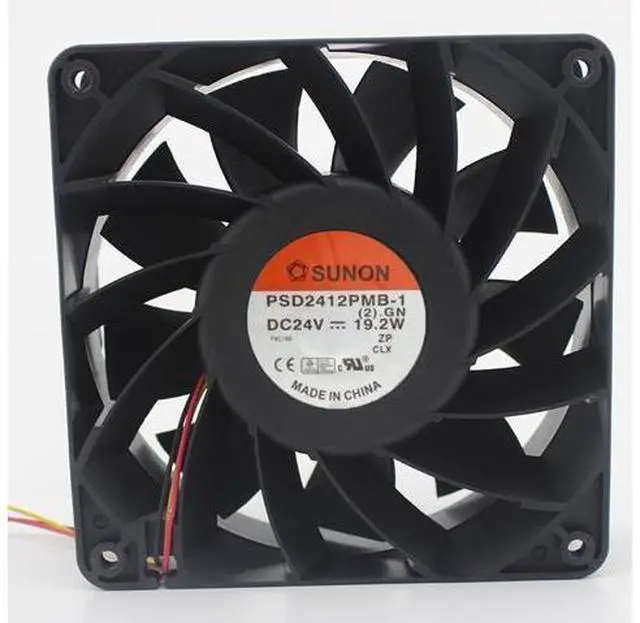 Main image of Sunon PSD2412PMB1 DC24V 19.2W 19.5W 2/3 wire inverter cooling fan