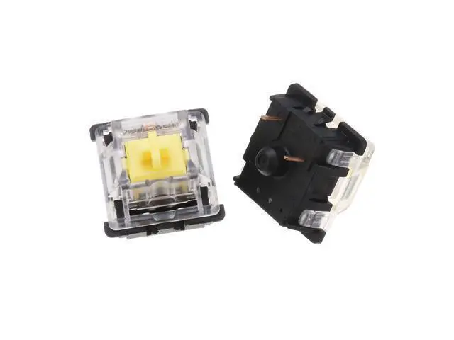 Alt view image 3 of 5 - 70PCS Pack 3Pin Gateron Linear Yellow Switch Keyboard Switch for Mechanical Gaming Keyboard - OEM