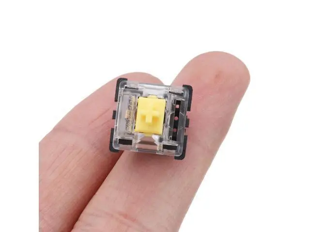 Alt view image 5 of 5 - 70PCS Pack 3Pin Gateron Linear Yellow Switch Keyboard Switch for Mechanical Gaming Keyboard - OEM