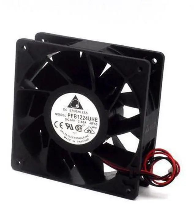 Main image of 2pcs and PFB1224UHE 12CM 24V 2.40A inverter cooling fan violence Delta 120 * 120 * 38mm