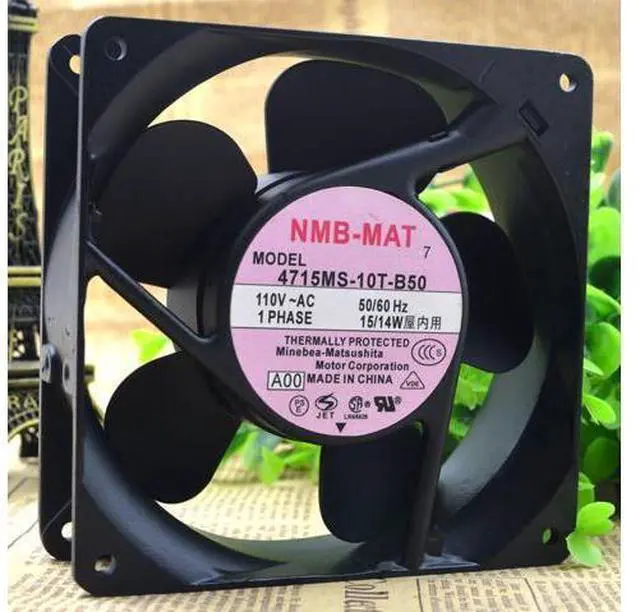 Main image of NMB 4715MS-10T-B50 110V 100V 12038 15W 12CM axial flow cooling fan