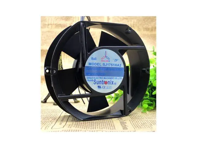 Alt view image 5 of 5 - SJ \/ 1725HA2 220V 17cm 17251 0.12A high temperature cooling fan