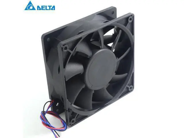 Alt view image 2 of 6 - 120*120*38mm FFB1224SHE-BR00 12038 24V 1.20A wind turbine fan for delta