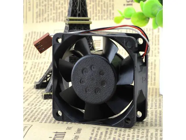 Alt view image 2 of 2 - 6025 original NMB 2410ML-04W-B69 12V 0.40A three-wire industrial computer cooling fan