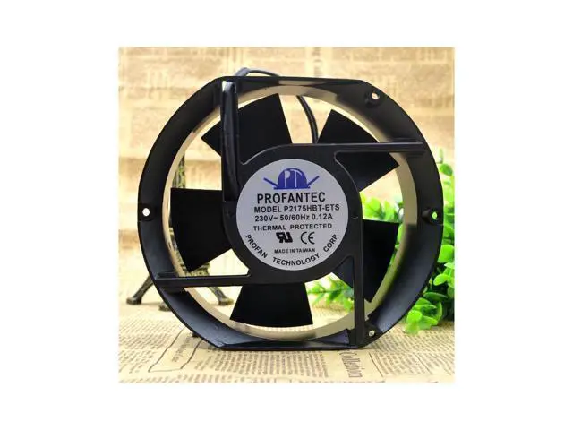 Alt view image 2 of 5 - PROFANTEC P2175HBL-ETS 17251 220V 0.12A inverter cooling fan