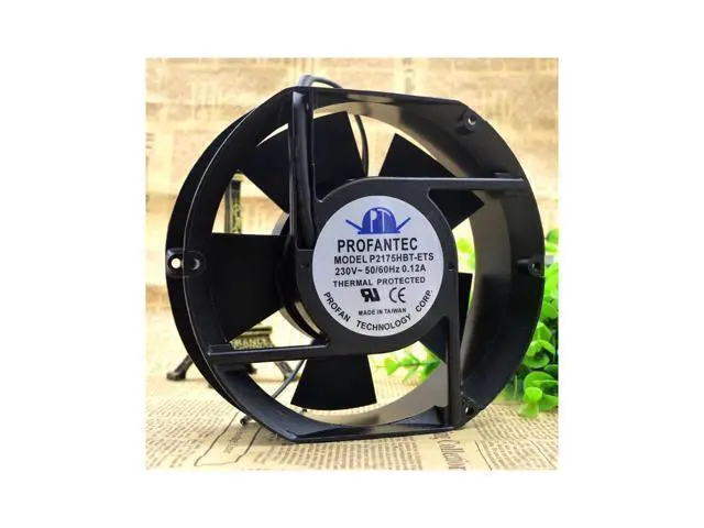 Alt view image 3 of 5 - PROFANTEC P2175HBL-ETS 17251 220V 0.12A inverter cooling fan