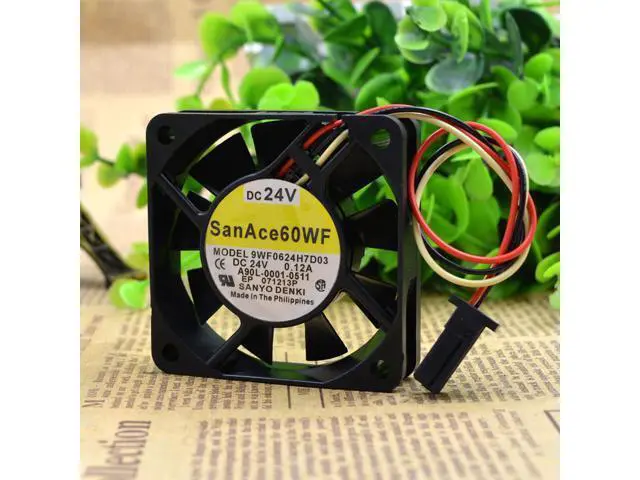 Alt view image 3 of 4 - 9WF0624H7D03 A90L-0001-0511 Original Fanuc equipment dedicated fan with original plug