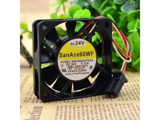 Alt view image 4 of 4 - 9WF0624H7D03 A90L-0001-0511 Original Fanuc equipment dedicated fan with original plug