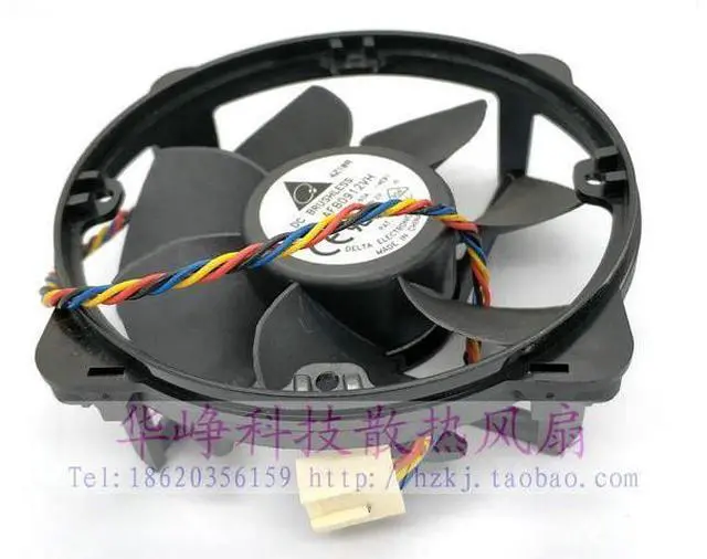 Main image of Delta Electronics AFB0912VH -4E91 DC 12V 0.60A 95X95X25mm 4-wire Server Cooling Fan