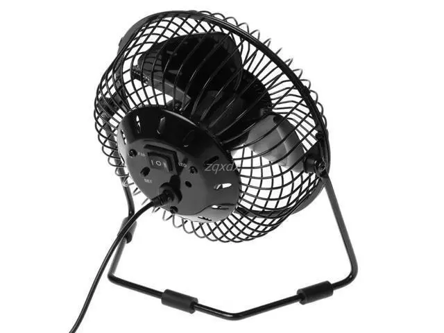 Alt view image 4 of 6 - 360 Degree Rotation USB LED Display RGB DIY Programmable Cooling Fan for Home Office PC Z11 Drop ship