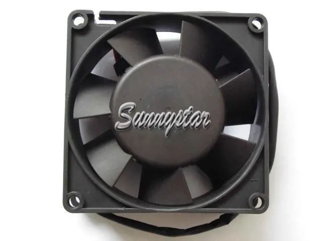 Alt view image 2 of 3 - PAPST 8025 TYP 8414 HR square Cooling fan with 24V 5.8W 2-wires