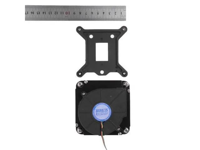 Alt view image 4 of 7 - PC Cooler C81H Slim CPU Cooler Turbo Blower Cooling Fan For 1U Server / HTPC Intel CPU Socket LGA1156 / LGA1155,4pin PWM Turbo Fan Utral-Thin 29mm