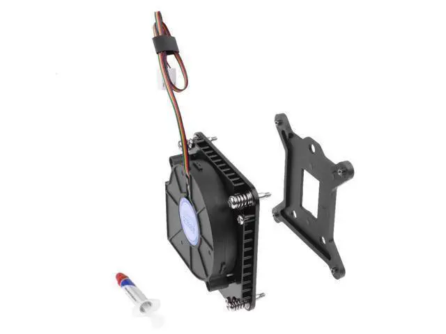 Alt view image 5 of 7 - PC Cooler C81H Slim CPU Cooler Turbo Blower Cooling Fan For 1U Server / HTPC Intel CPU Socket LGA1156 / LGA1155,4pin PWM Turbo Fan Utral-Thin 29mm