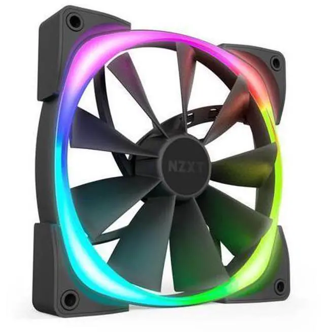 Main image of HF-28120-B1 AER RGB 2 120mm RGB LED NZXT Fluid Dynamic Bearing PWM Fan for Hue 2 ,Cooling fan