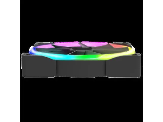 Alt view image 4 of 7 - HF-28120-B1 AER RGB 2 120mm RGB LED NZXT Fluid Dynamic Bearing PWM Fan for Hue 2 ,Cooling fan