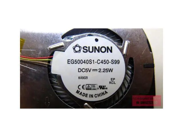 Alt view image 5 of 5 - new SUNON eg50040s1-c450-s99 5v laptop cooling fan