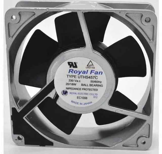 Main image of UTHS457C 230V original Japanese ROYAL FAN 120 * 120 * 38MM full metal high temperature resistant fan