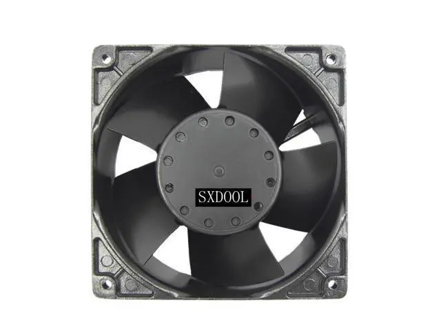 Alt view image 3 of 4 - New Bi-Sonic 4E-115B 12cm 12038 120*120*38mm AC115V 24/22W 2650/3000RPM all metal cooling fan