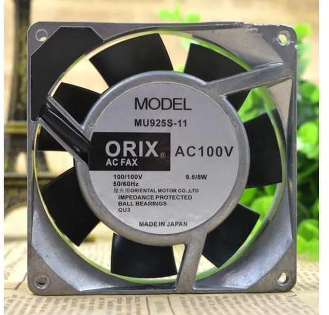 Main image of New Japan ORIX MU925S-11 100V 9.5W cooling fan
