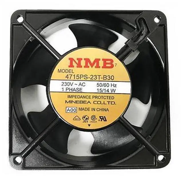 Main image of 4715PS-22T-B30 / 4715PS-23T-B30 original NMB fan 12038 220V