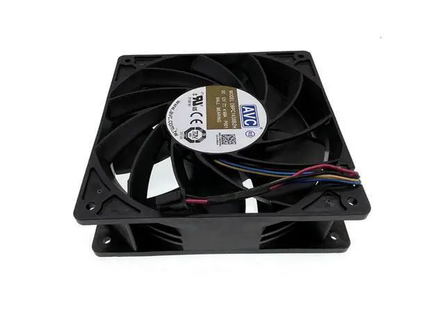 Alt view image 2 of 4 - DBPC1438B2H P001 Miner Mining Cooling Fan 140mm 14cm,140X140X38mm 12V Dual Ball 6900RPM Powerful High Speed Airflow CFM Cooler