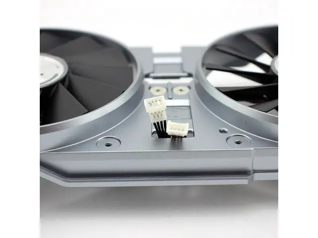 Alt view image 7 of 7 - A Pair fan & frame DAPA0815B2UP002 DAPA0815B2UP003 12V 0.6A 85mm GPU Fan NVIDIA RTX 2060 RTX2070 RTX 2060 2070 Graphics Card Cooling Fan