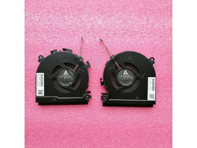 Alt view image 3 of 3 - (CPU & GPU) Laptop Cooling Fan For HP Spectre X360 15-CH 15-CH011dx L17605-001 L17606-001 New original Delta NS75C00 DC5V notebook cooler