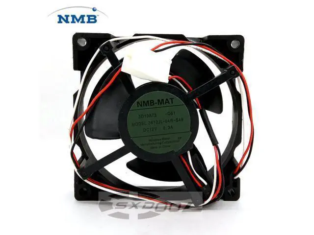 Alt view image 2 of 2 - Original NMB-MAT 3612JL-04W-S49 12V 0.3A for Refrigerator cooling fan