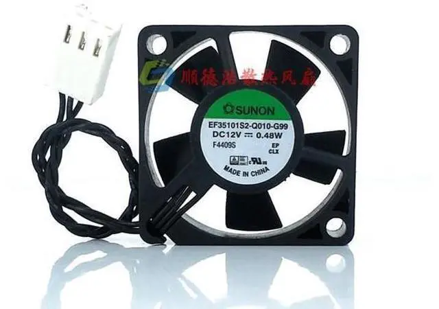 Main image of NEW SUNON EF35101S2-Q010-G99 12V0.48W 3510 3.5CM Sabre Tooth Notebook Fan