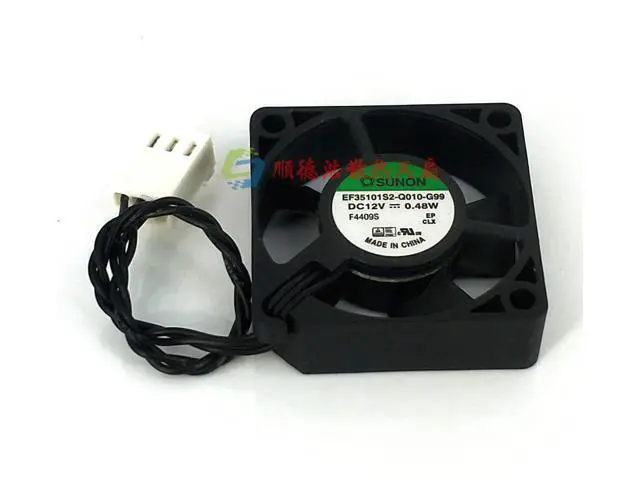 Alt view image 2 of 4 - NEW SUNON EF35101S2-Q010-G99 12V0.48W 3510 3.5CM Sabre Tooth Notebook Fan
