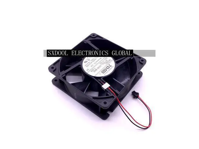 Alt view image 2 of 4 - NMB-MAT 4715SL-05W-B60 DC24V 1.20A 12cm 12038 inverter fan metal frame high temperature resistance 2-wire