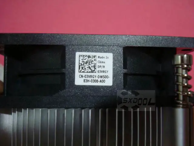 Alt view image 2 of 5 - (fan & radiator) For DELL OPTIPLEX 7040/7050/5050/5040/3050/3040 desktop radiator fan CPU cooler