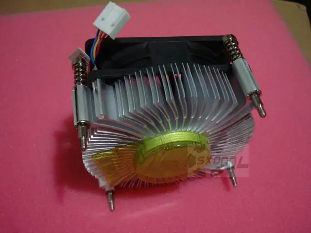 Alt view image 4 of 5 - (fan & radiator) For DELL OPTIPLEX 7040/7050/5050/5040/3050/3040 desktop radiator fan CPU cooler